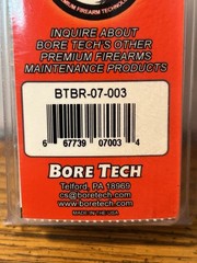 Bore Tech BTBR-07-003 Bronze Rifle Bore Brushes 7mm .270 Caliber 3pk New Sealed