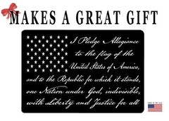Rogue River Tactical Pledge of Allegiance USA American Flag Gun Cleaning Mat …