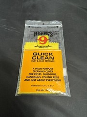 Hoppe’s Quick Clean RUST & LEAD Remover Cloth 1215 New