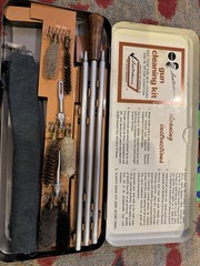 Vintage Sears Roebuck & Co No. 2152 Ted Williams rifle Cleaning Kit