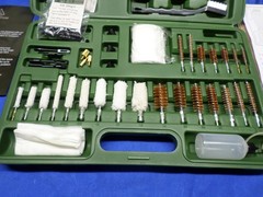 GLORYFIRE Gun Cleaning Kit in Green Case – Rifle, Shotgun, Pistol, Muzzleloader
