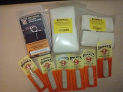 Gunsmith Hoppe’s Gun Cleaning – Bore Snake, Cotton Patches, Swabs