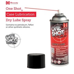 Hornady 99913 One Shot Spray Case Lube (14 fl oz Aerosol),Silver