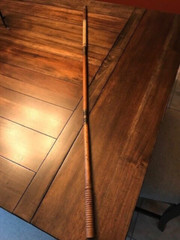 B.G.I. Co wood and brass gun cleaning rod