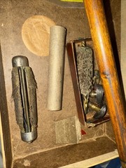 Gunslick Vintage Shotgun Cleaning Kit AS SHOWN Otters Labs Wood Man Cave Item