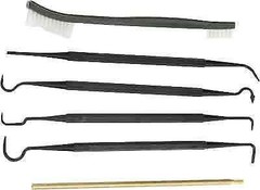 Lyman Pick w/Nylon Utility Brush Gun Parts Cleaning/Restoration 6/Set 04038
