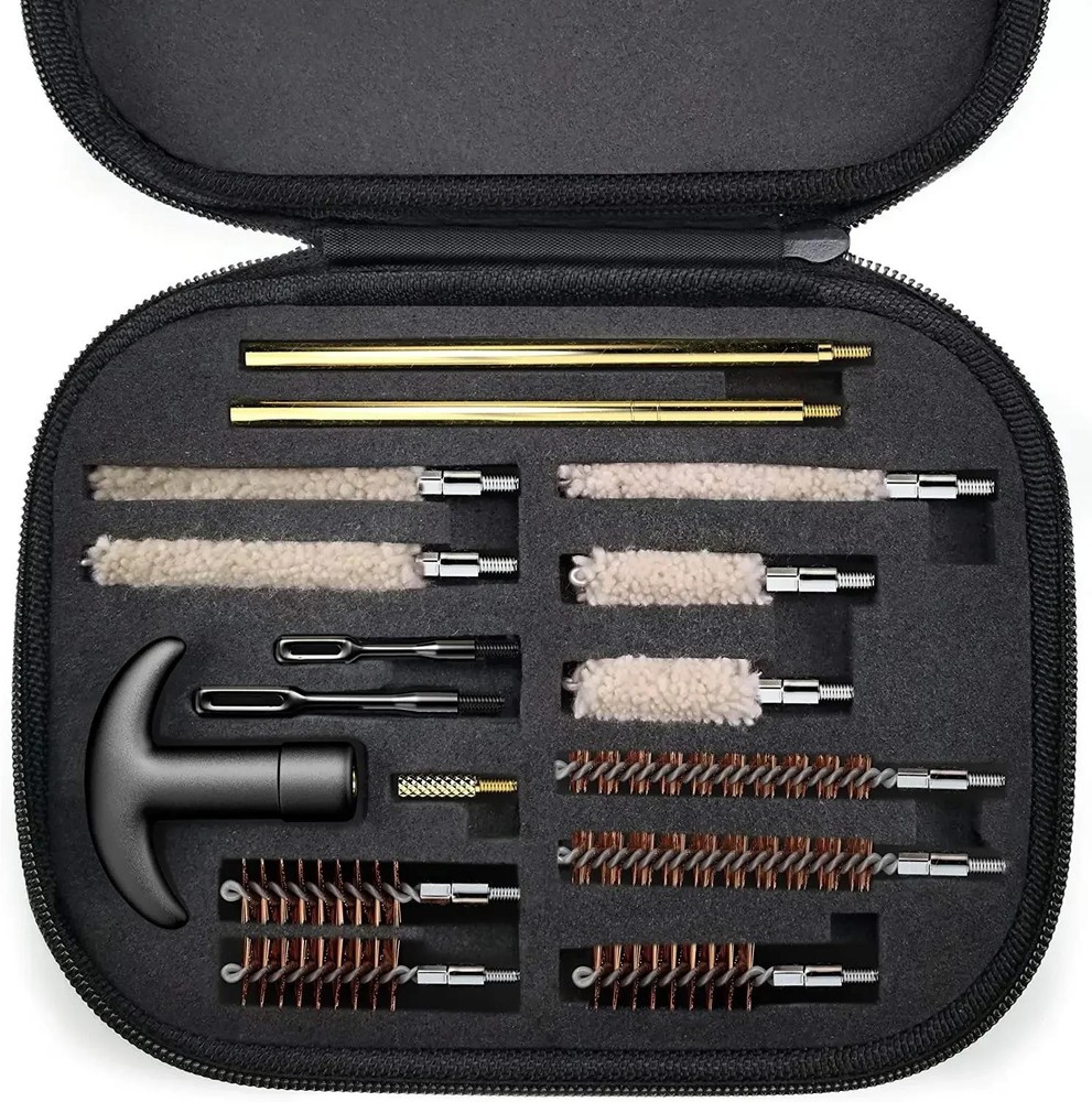 16pcs/set Tactical Cleaning Kit Universal Brass Cleaning Tool Rod
