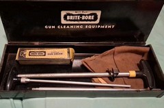 Vintage Mill Run Bright-Bore Shot Gun Cleaning Kit Metal – Incomplete/lookAtPics