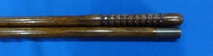VINTAGE SHOTGUN WOOD CLEANING RODS (4 TOTAL) BRASS CONNECTORS AND ACCESSORIES