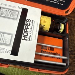 VINTAGE Hoppe’s No. 9 Gun Cleaning Kit In Case Oil Can Patches Universal