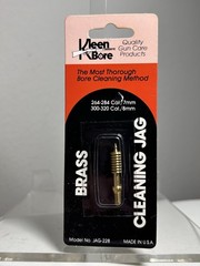 Vintage Kleen Bore 264-284 300-320 Caliber Shotgun Cleaning Jag ~ JAG-228 ~ NOS