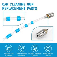 High-Speed Car Cleaning Gun Replacement Tube, Air Blow Out Tool, Classic Car Car