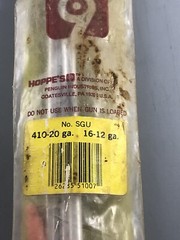 HOPPE’S 3PA22 3 Piece Rifle Rod 22CAL. .22 to .270 Aluminum Cr13