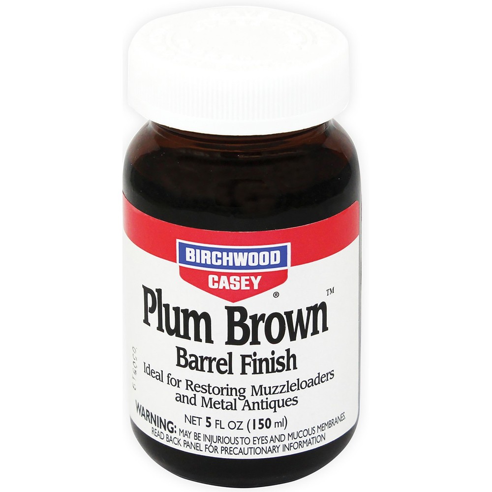 Birchwood Casey Plum Brown Barrel Finish – 5 oz. Jar