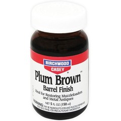 Birchwood Casey Plum Brown Barrel Finish – 5 oz. Jar