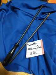 BERETTA CLEANING ROD 2 PC NOS POLYMER / RESIN BRASS TIP 23″ TL SPIN HANDLE