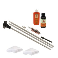 12 ga Shotgun Cleaning Kit Gun Cleaner, Lube Brush Jag Bore Patches Hoppes 9