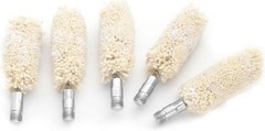 Durable 10-Pack Bore Brushes with Phosphor Bronze & Cotton Mops for Firearms