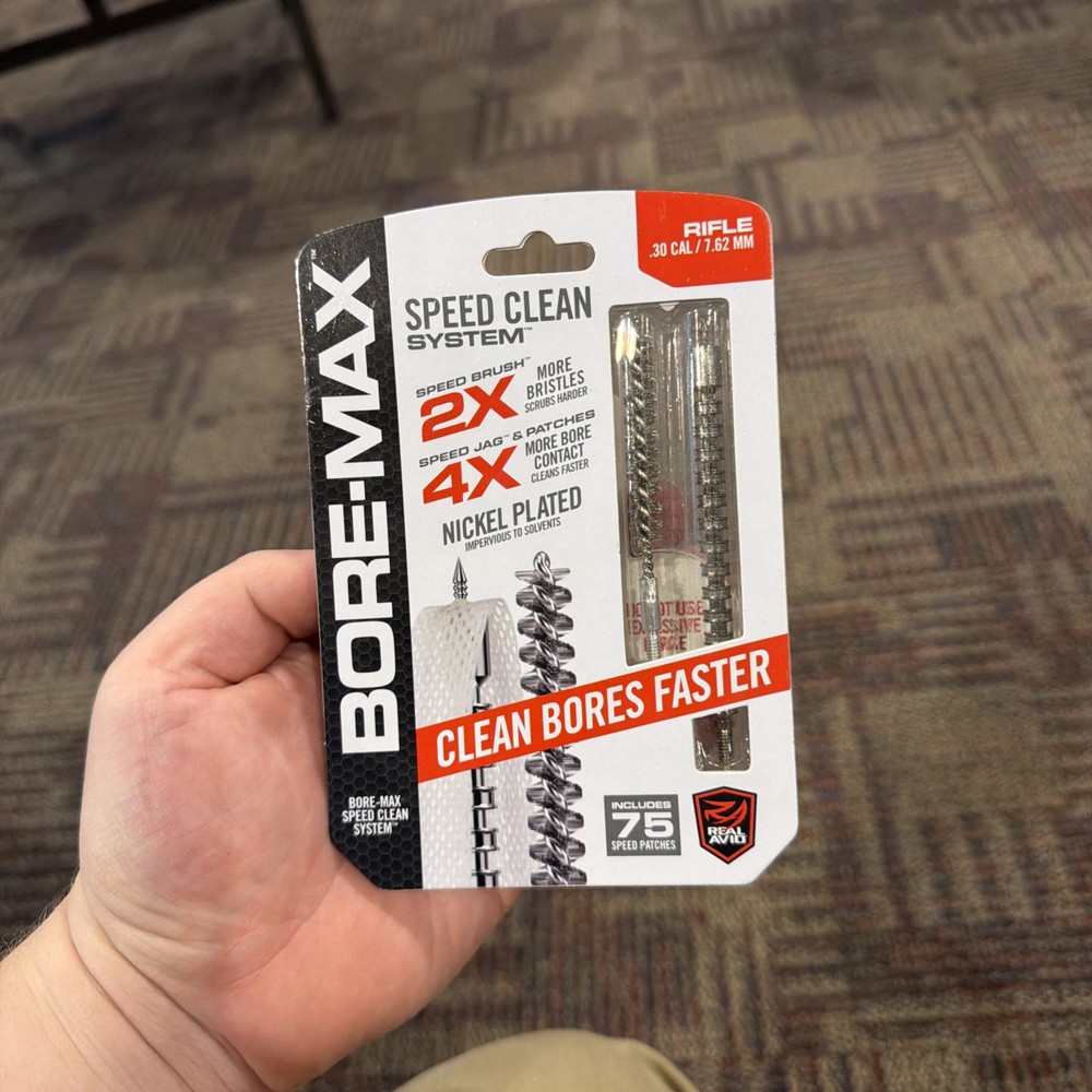 .30 Cal / 7.62mm – Real Avid Bore-Max Speed Clean System pn: AVBMSET30