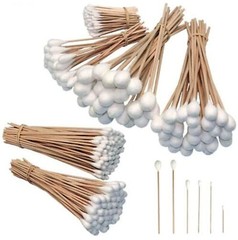 325PC Industrial Large Cotton Swab Set Tips Assortment Detailing Cleaning Q Gun