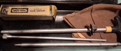Vintage Mill Run Bright-Bore Shot Gun Cleaning Kit Metal – Incomplete/lookAtPics