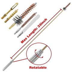 Gun Cleaning Kit for .22 .223Cal .22LR, 5.56 kit with 30ml Gun…