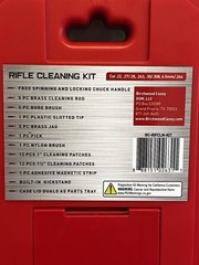 Rifle Cleaning Kit 22 Caliber Locking Chuck Case Stand Birchwood Casey Open Box