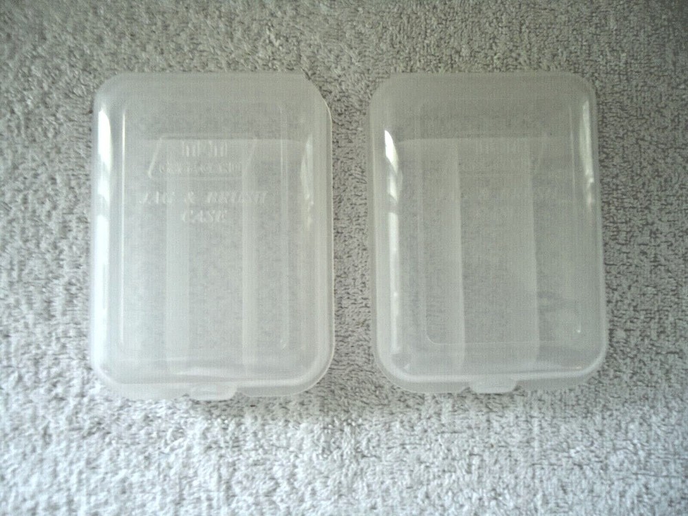 ” NWOT ” Lot Of 2 MTM Plastic Jag & Brush Case – Gards ” GREAT MULTI USE CASES “