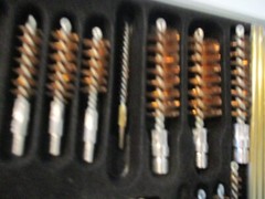 SMK SHOTGUN & RIFLE & PISTOL 27 PIECE DELUXE GUN CLEANING KIT IN ALLOY CASE