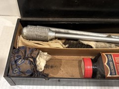 Vintage Mill Run Brite-Bore Shotgun Cleaning Kit Box And Supplies