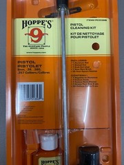 HOPPES Pistol Gun Cleaning Kit 9MM 38 357 HOPPC038B NEW
