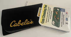 Cabela’s Gun Cleaning Mat Pistol Firearm Pad Felt 16×20 Green USA Made