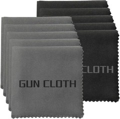 10 Pack Microfiber Gun Cleaning Cloth, 12″X12″ Lint Free Gun Cleaning Rags, Reus
