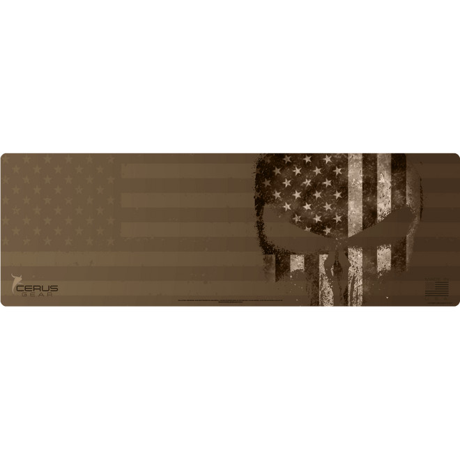 PATRIOT REAPER Premium Long Gun Cleaning Pro Mat Rifle Size FDE