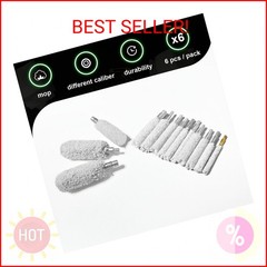 XXLIYA 22 Caliber Cleaning Kit 6PCS Cotton Mop Brush Pistol Cleaning Kit for 22