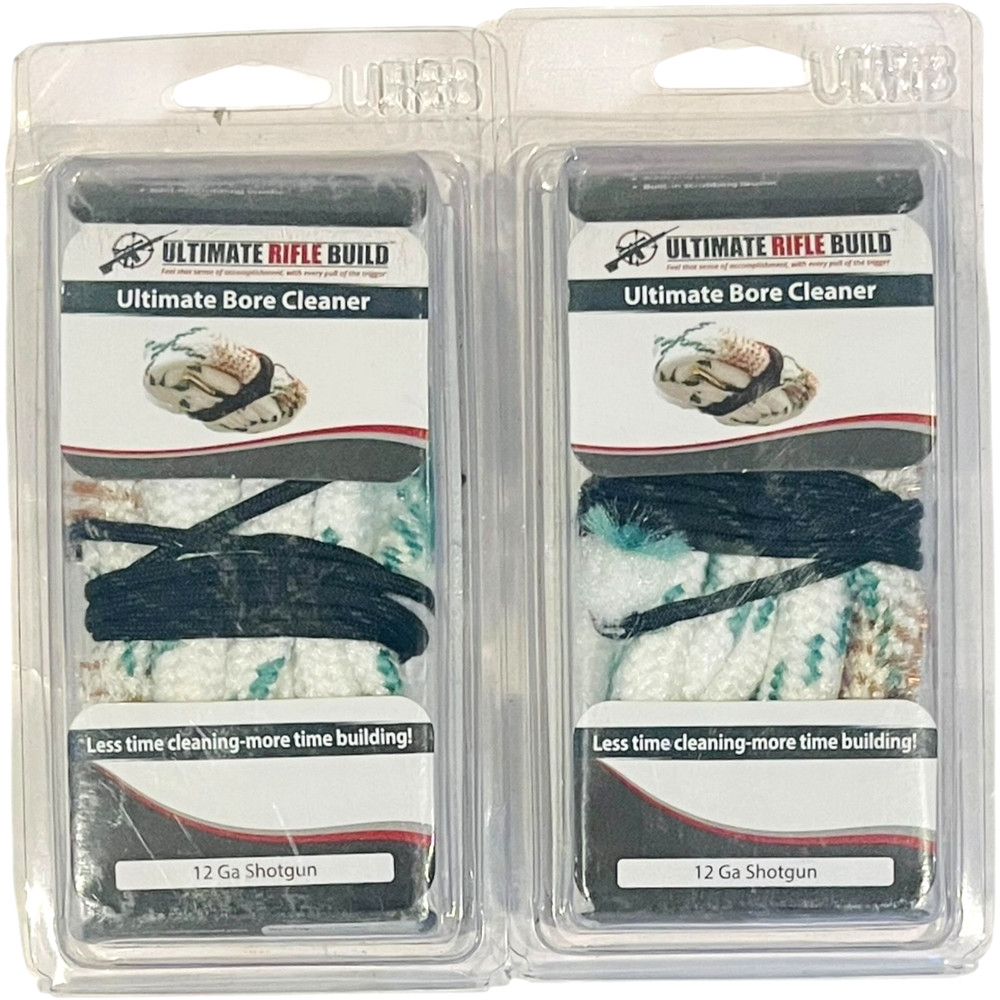 Ultimate Rifle Build Bore Cleaner for 12 Ga Shotgun – LOT of 2