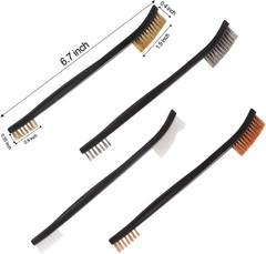 Accmor Gun Cleaning Kit, Universal Gun Cleaner Tools Set Including Double-Ended