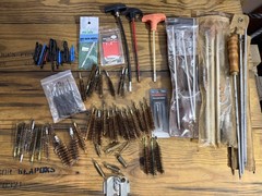 Gun Cleaning Supplies Lot