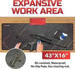 Large Gun Cleaning Mat,Work Mat,Double Thickness anti Slip Pads,Table-Gripping