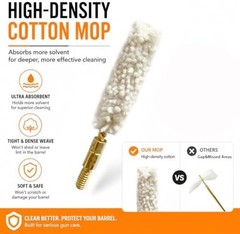 .50 Cal Bore Mop Cleaning Brushes (5 Pieces)