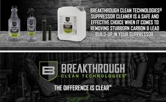 Suppressor Cleaning Kit, 16oz. Removes Carbon and Lead depsosits