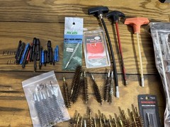Gun Cleaning Supplies Lot
