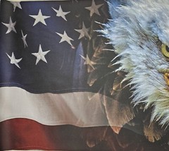 Large Gun Cleaning Mat – 43in x 16in – Eagle with American Flag