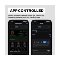 Tetra | Stocks & Crypto Ticker, Sports Scores, Weather, LED Display, Office G…