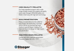 X-Series Pellets – for Practice and Precision Targets – .177 Caliber