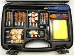 Universal Firearm Cleaning Kit, Black Case, for Shotguns, Pistols, Hunting Fire