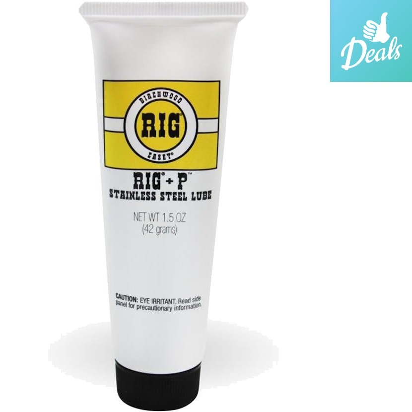 1.5 oz Rig +P Gun Lube – Long-Lasting Grease for Rust-Free Firearm Maintenance