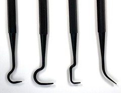 Tipton 4 piece Polymer Gun Cleaning Picks Kit Tools – 549864