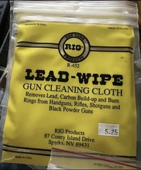 Outers 3000+ Gun Cleaning Patches for 30-45, 22-270, 357, 9mm, 22 Cal, 20-410, +