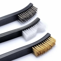 Rifle Cleaning Brushes & Picks in Case Stainless Steel Gunsmith Armorer Pick Kit